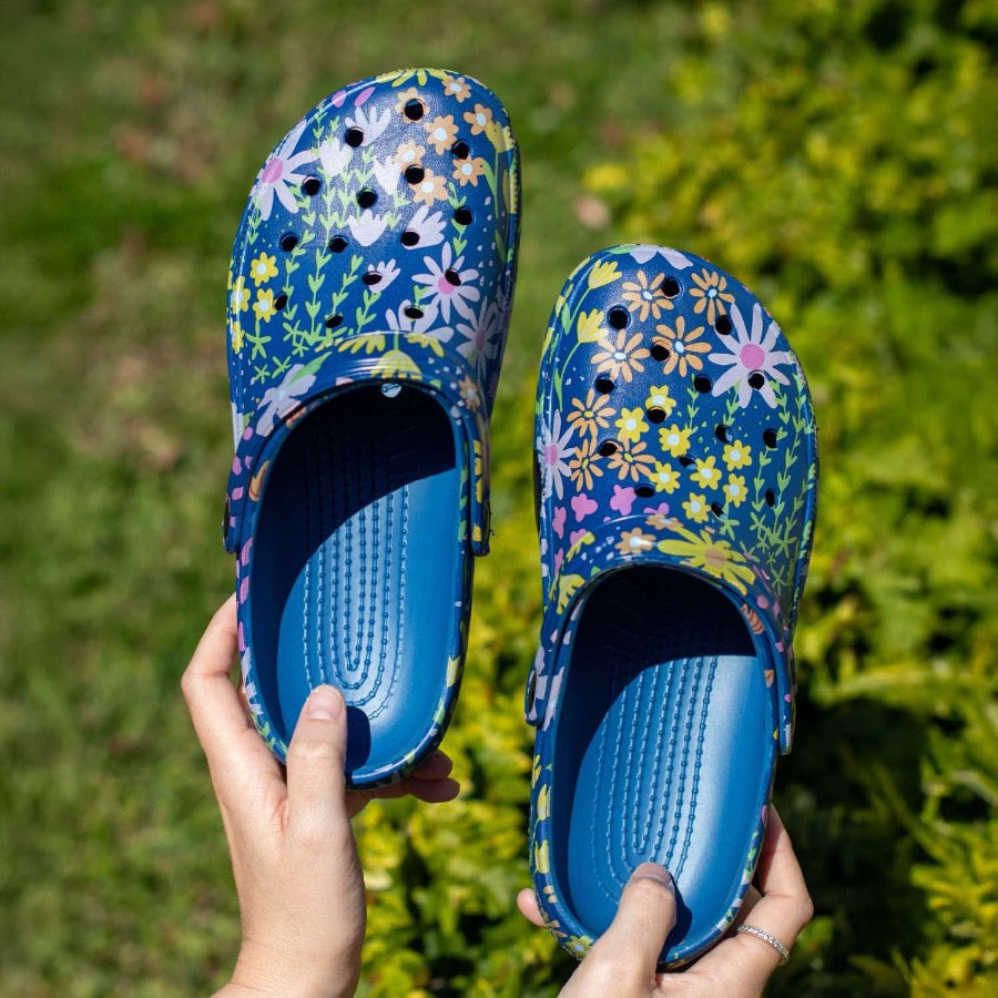 Home Grown Floral Garden Clog