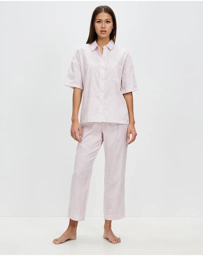 Bettina Geo Cotton Pyjamas