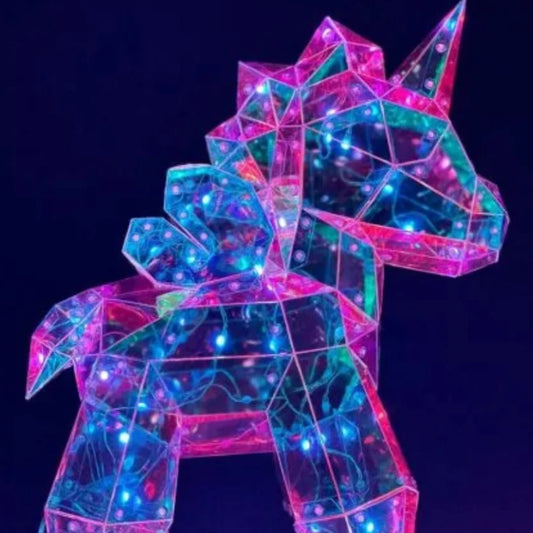 Starlightz Holographic LED USB Interactive Kids Night Light - Unicorn