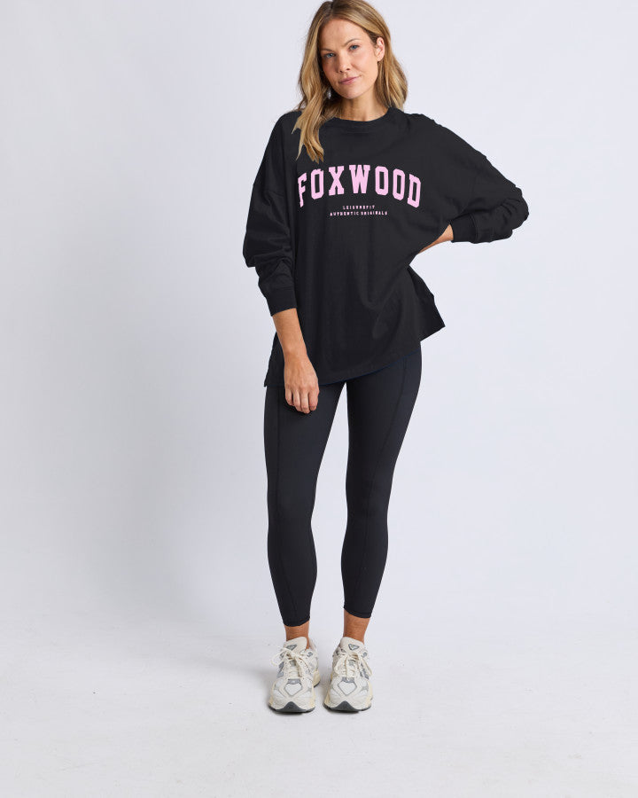 INTERVAL LONG SLEEVE - Black