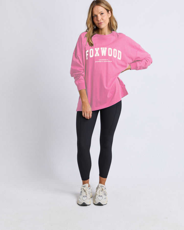 INTERVAL LONG SLEEVE - bRIGHT PINK