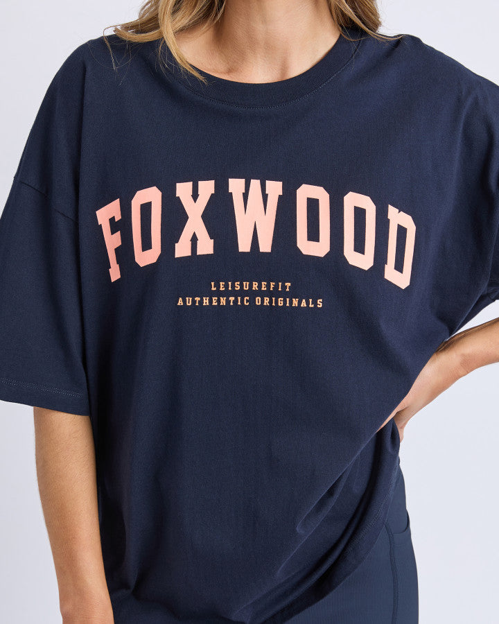 INTERVAL TEE - Navy