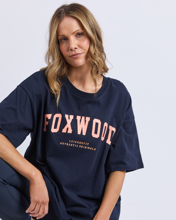 INTERVAL TEE - Navy
