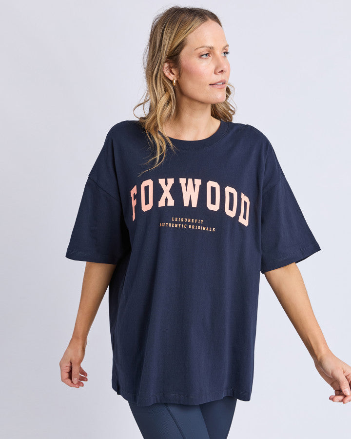 INTERVAL TEE - Navy