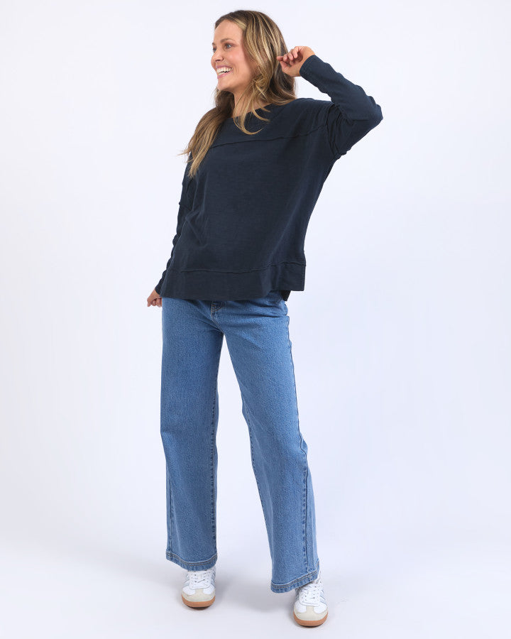Jayne Navy Throw On