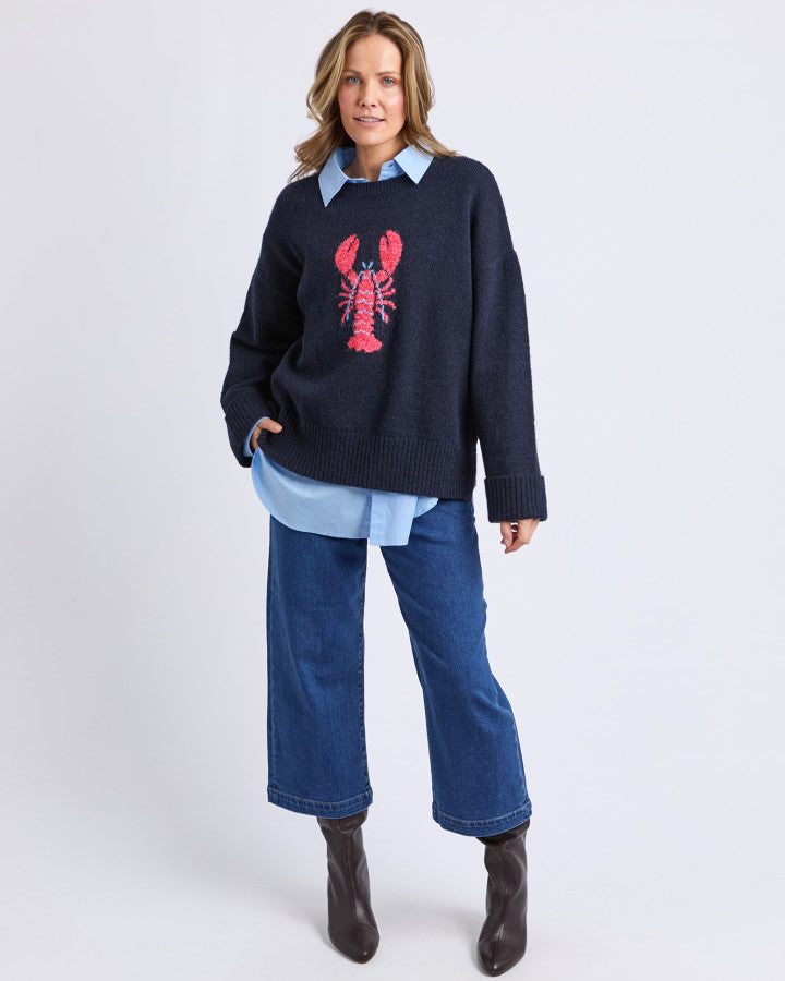 LOBSTER INTERSAID KNIT