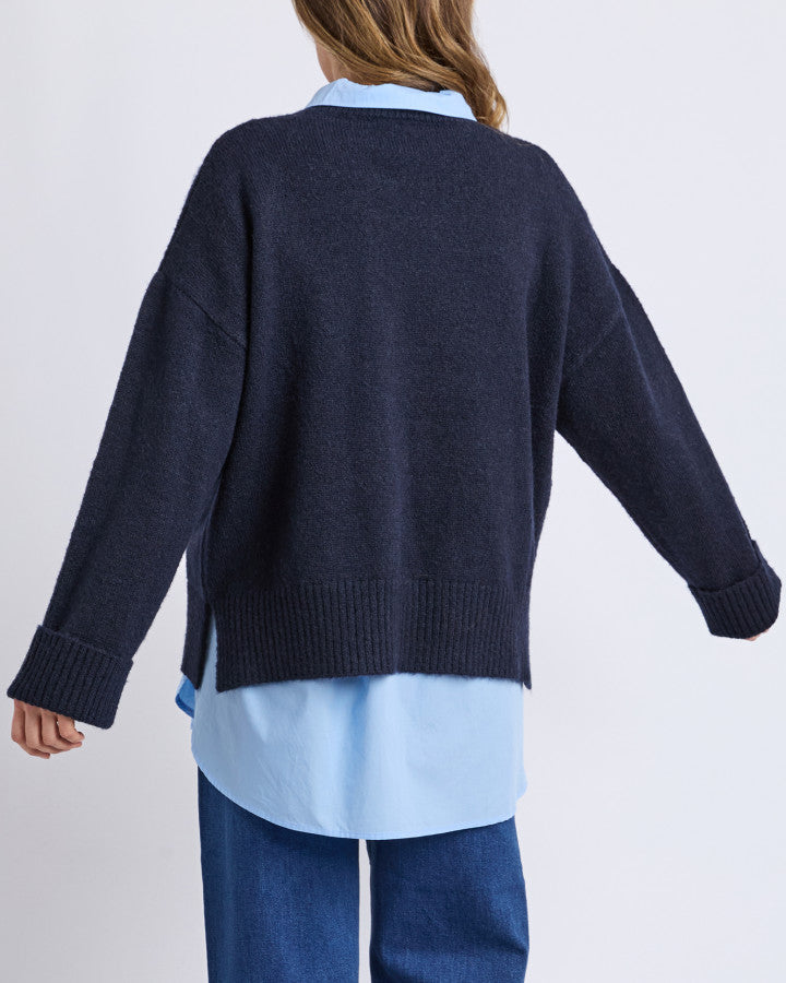 LOBSTER INTERSAID KNIT