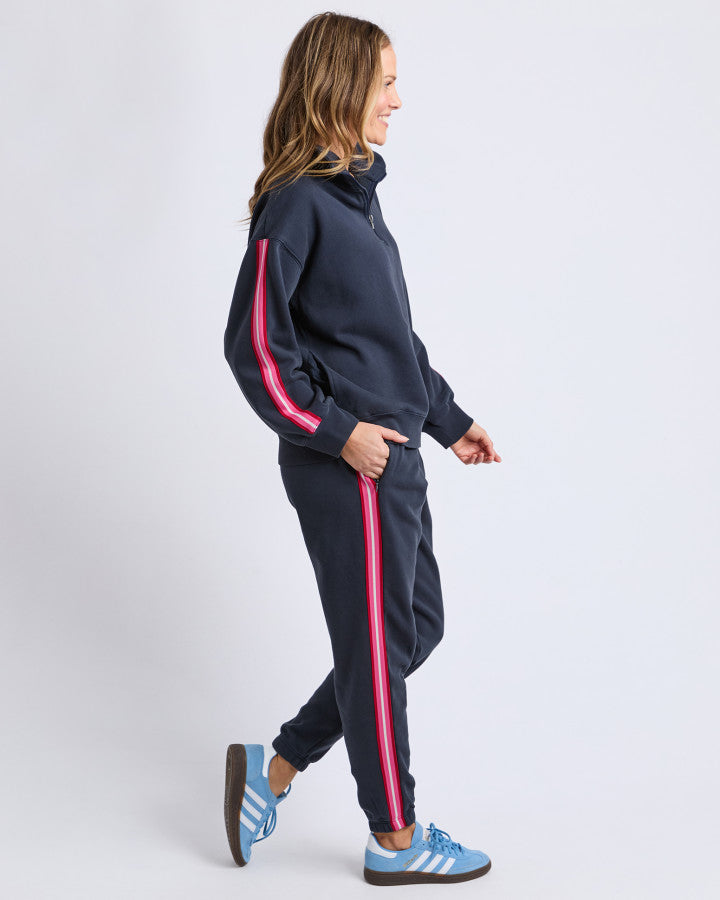 LOVER TRACK PANT - NAVY