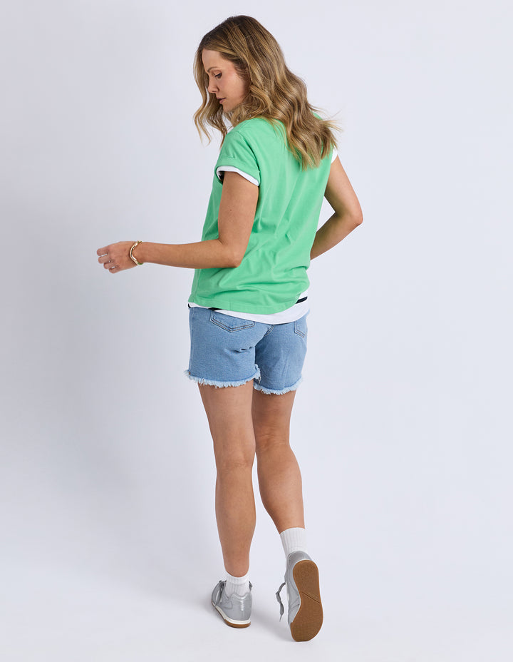 Manly Vee Tee Irish Green