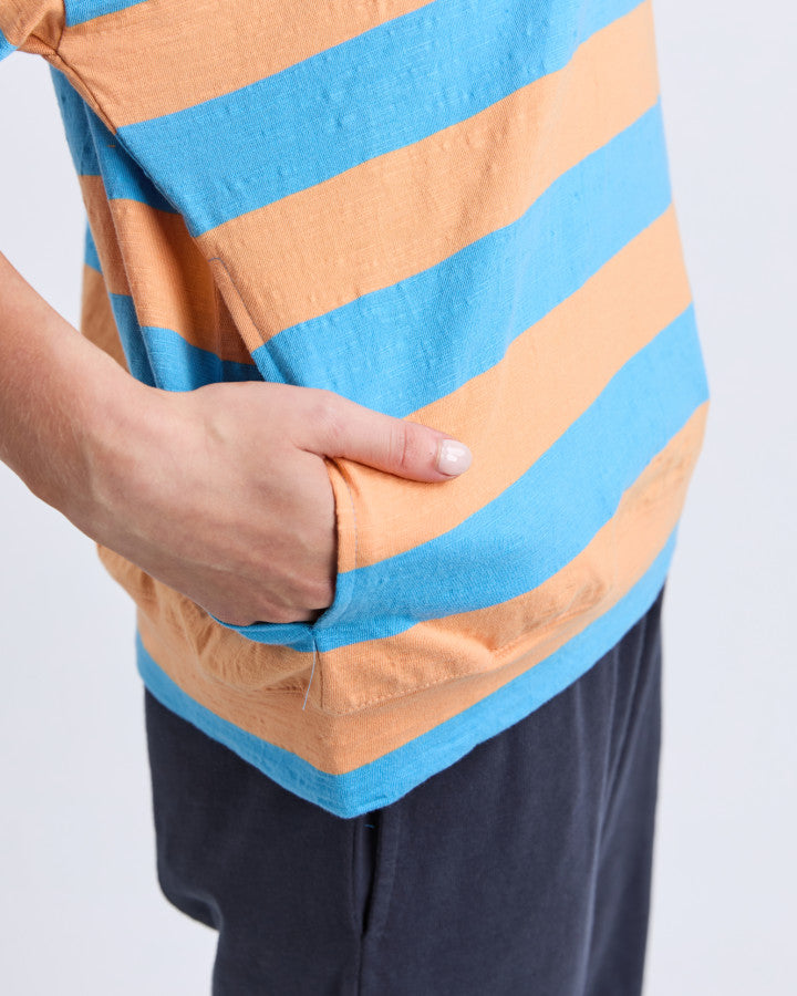 Mazie Block Sweat Blue