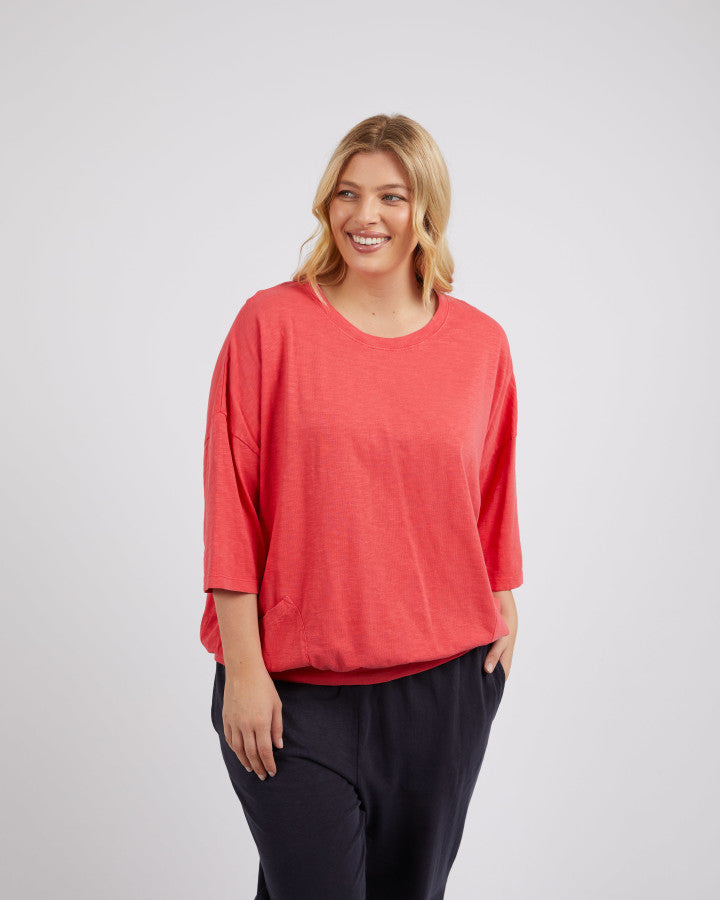 Mazie Sweater - Coral