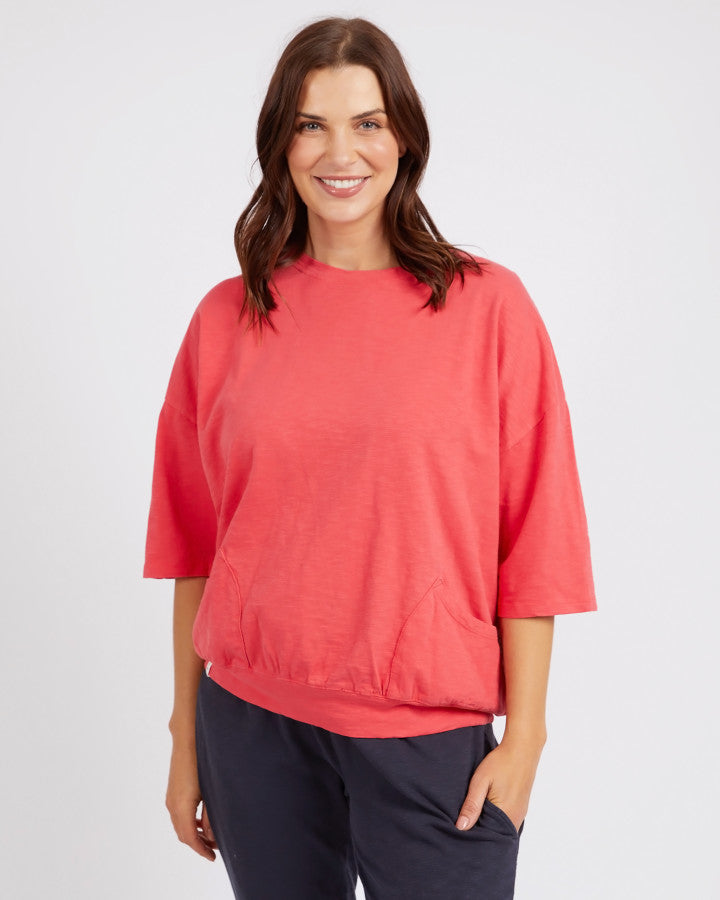 Mazie Sweater - Coral