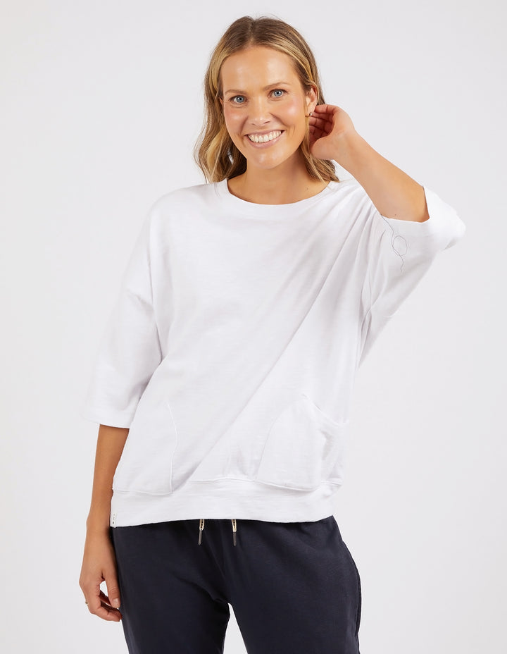 White Mazie Sweat