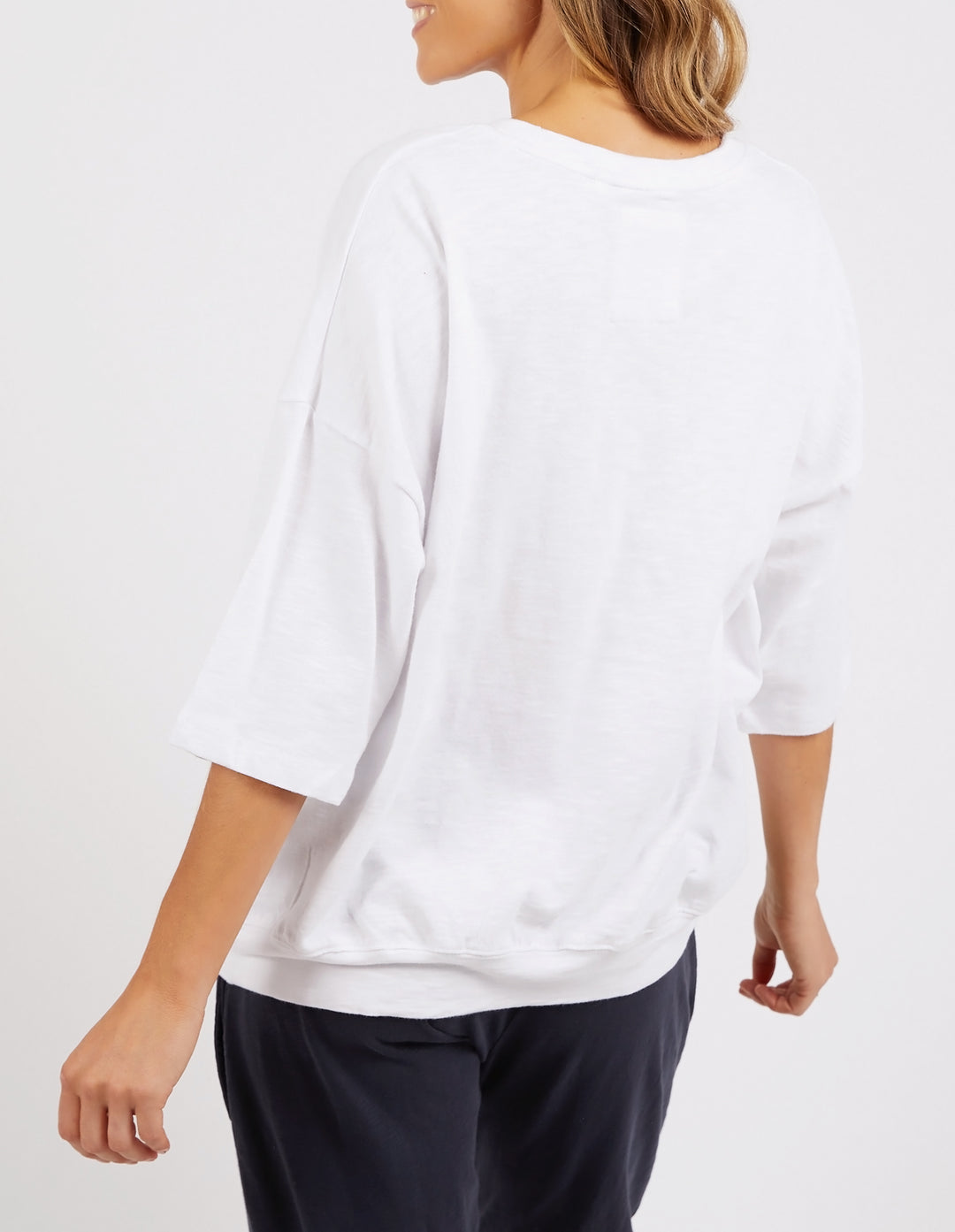 White Mazie Sweat