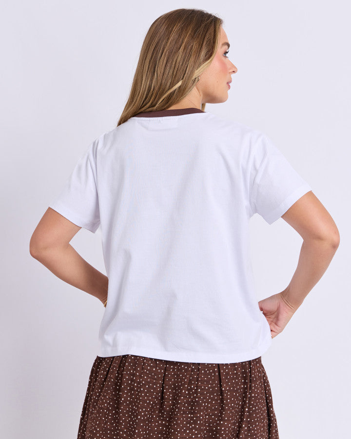 Mirage Tee - White