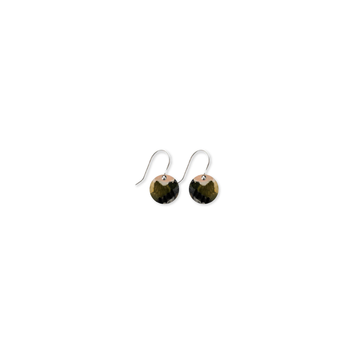 KIASMIN 2 ELEGANCE SMALL CIRCLE DROP EARRINGS