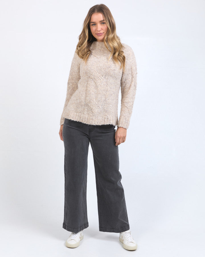 Monnet Knit Crew