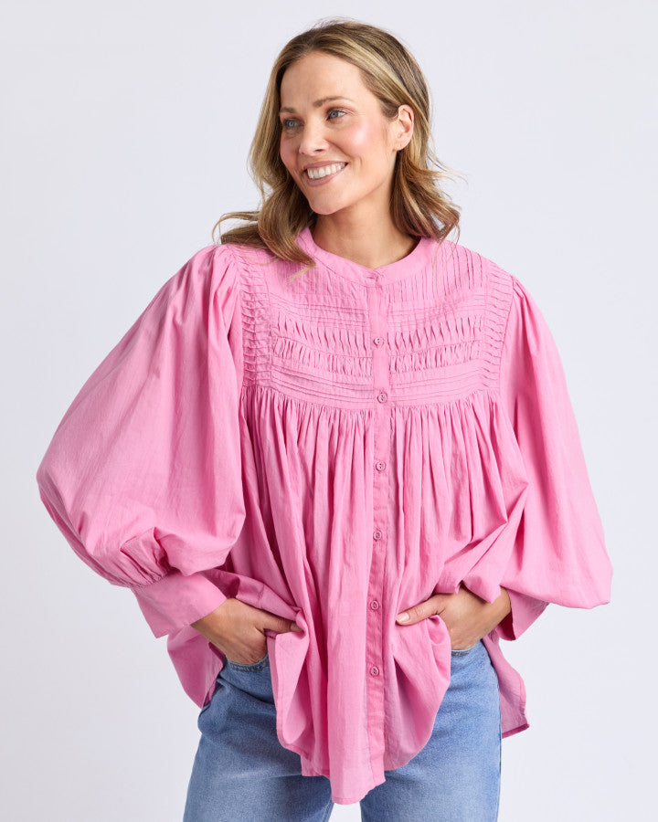MONTANA BLOUSE - QUARTZ PINK