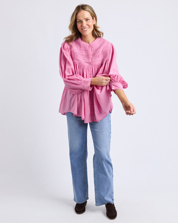 MONTANA BLOUSE - QUARTZ PINK