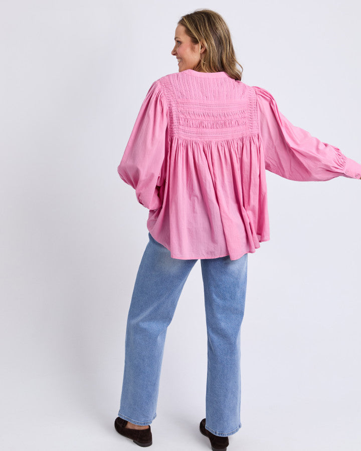 MONTANA BLOUSE - QUARTZ PINK