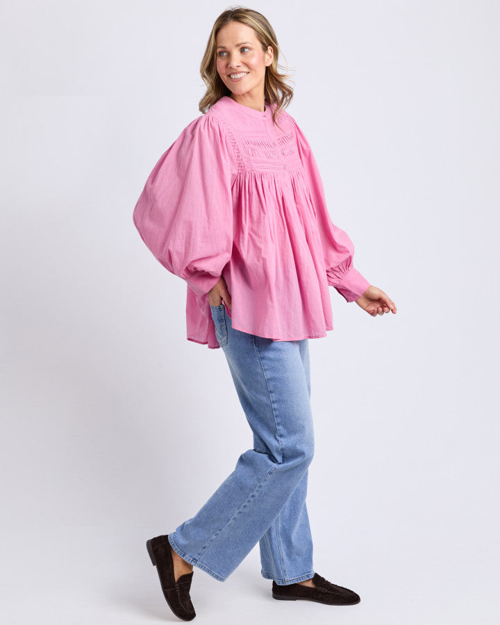 MONTANA BLOUSE - QUARTZ PINK