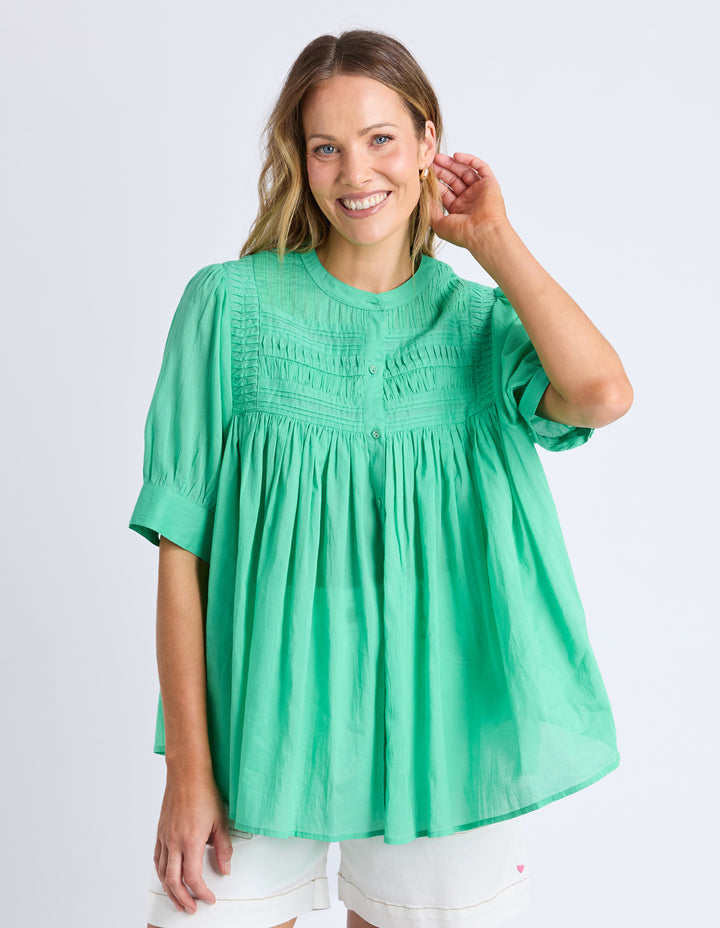 Monty Short Sleeve Shirt - Gumdrop Green