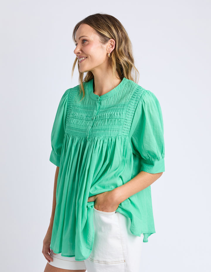 Monty Short Sleeve Shirt - Gumdrop Green