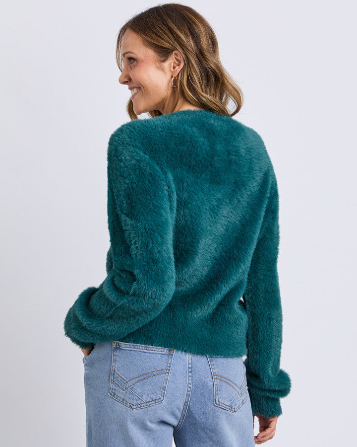 PARIS CARDIGAN - Teal