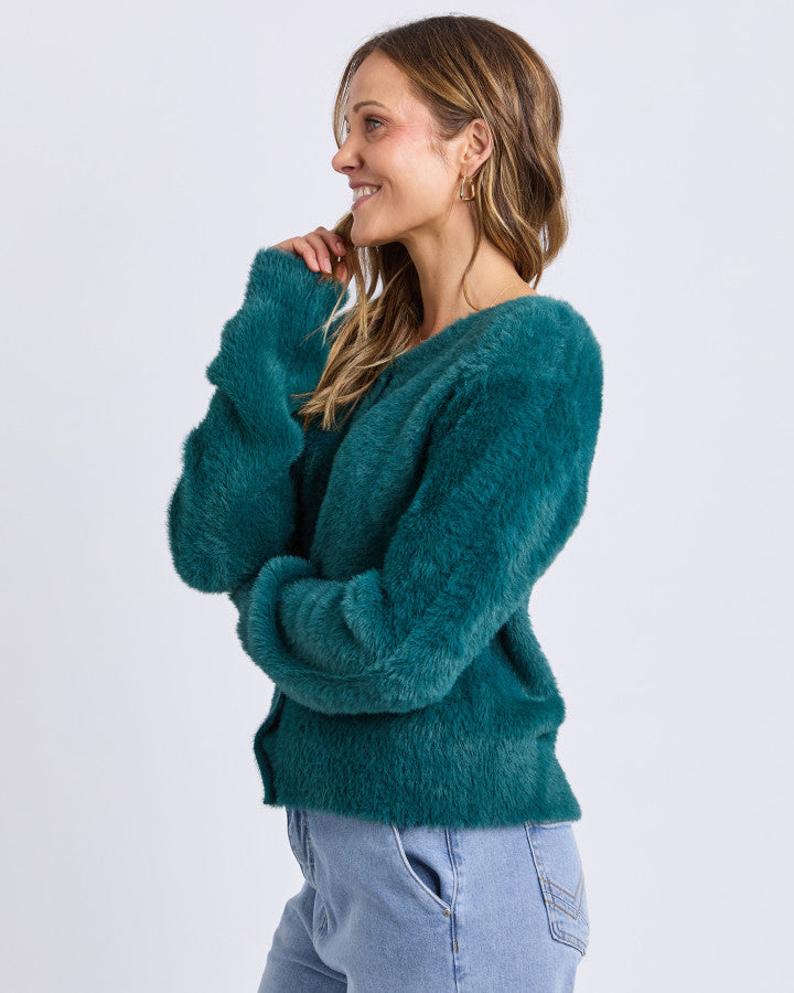 PARIS CARDIGAN - Teal