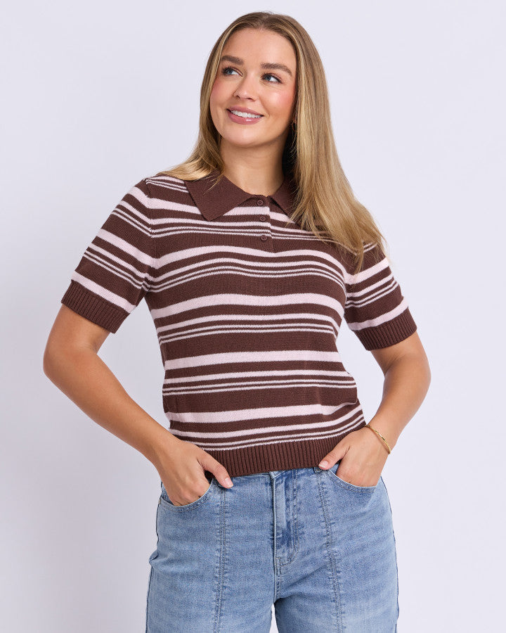 RISE STRIPE TOP