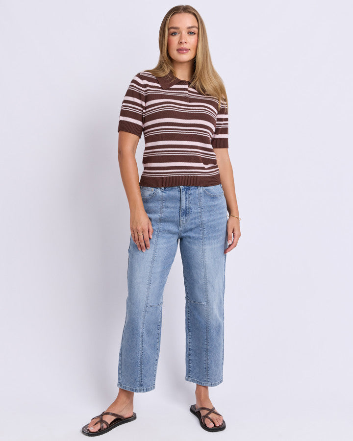 RISE STRIPE TOP