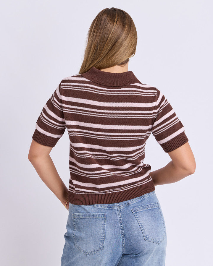 RISE STRIPE TOP