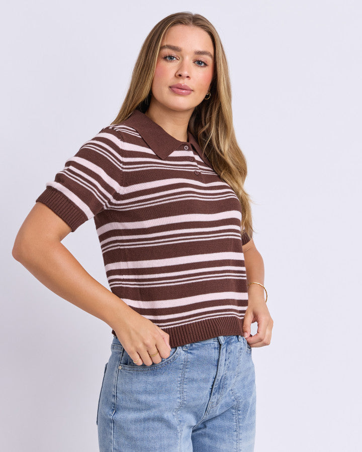 RISE STRIPE TOP