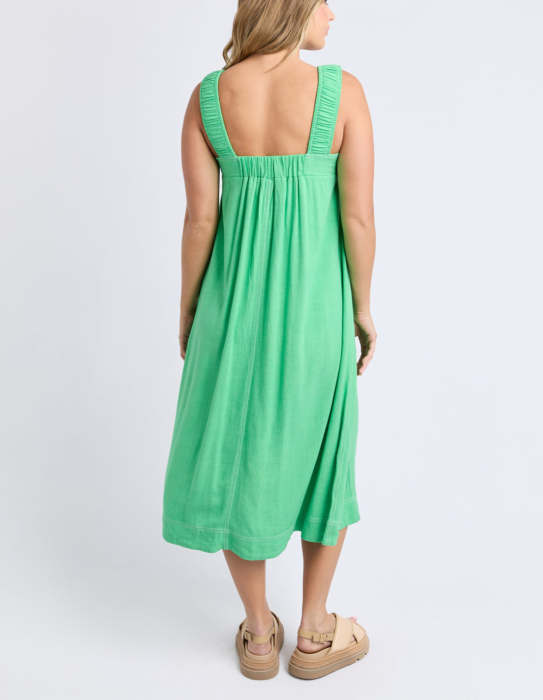 Sage Dress - Irish Green