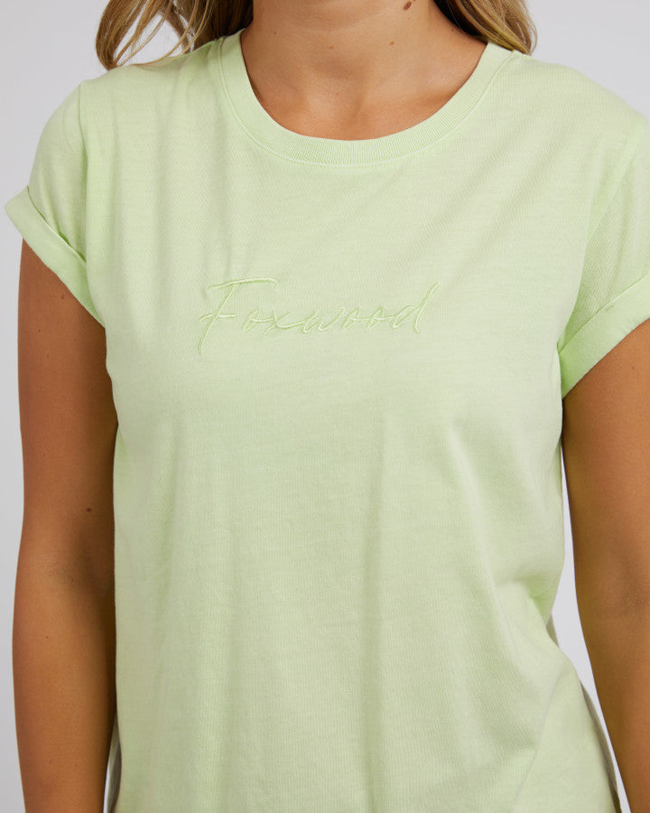 Signature Tee - Mint Green