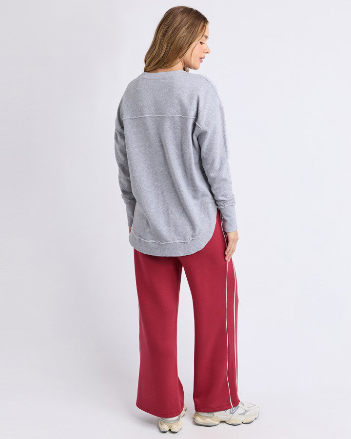 Simplified Crew - CONFETTI CREW Grey Marle