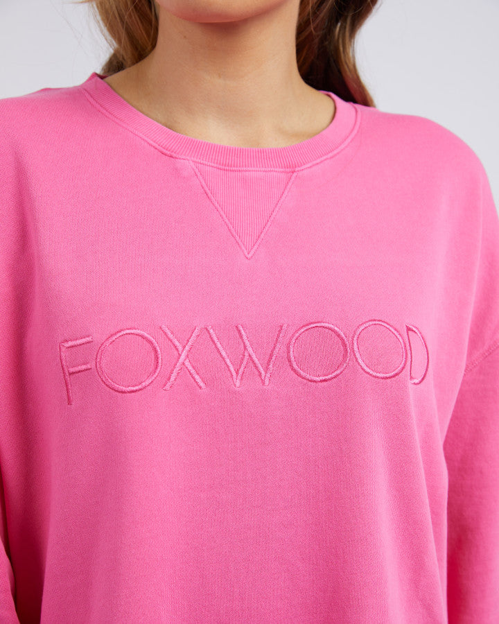 Simplified Crew Bright Pink