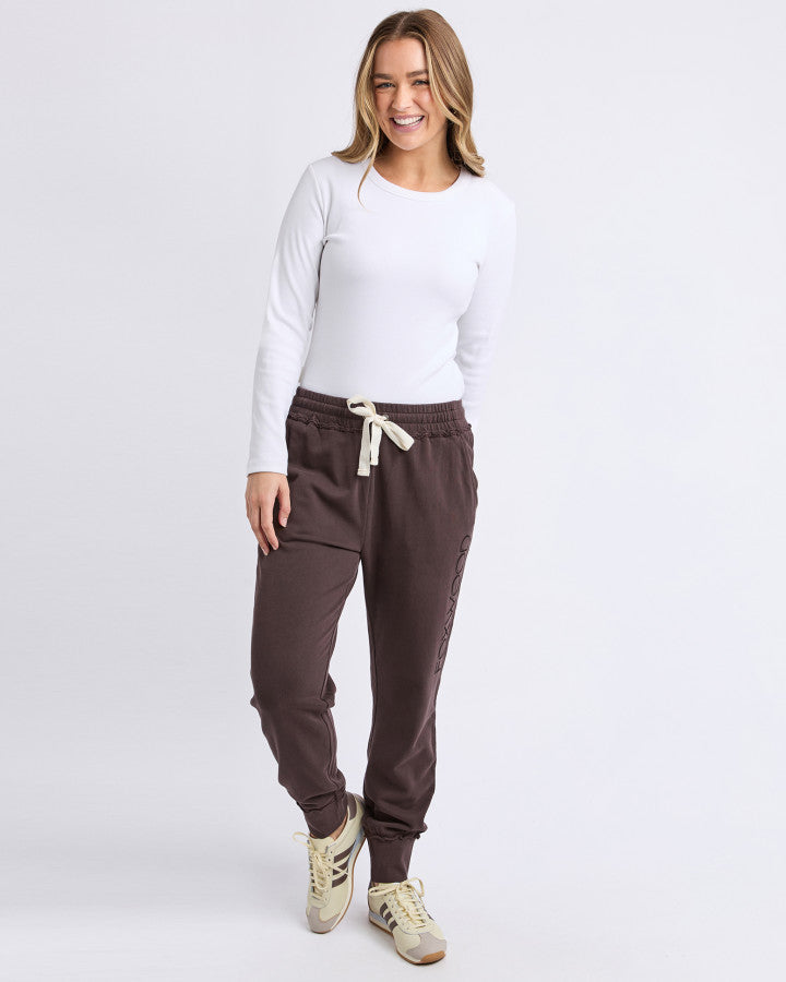 Simplified Track Pant - Coffee