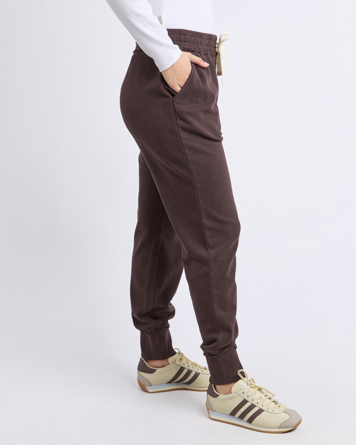 Simplified Track Pant - Coffee