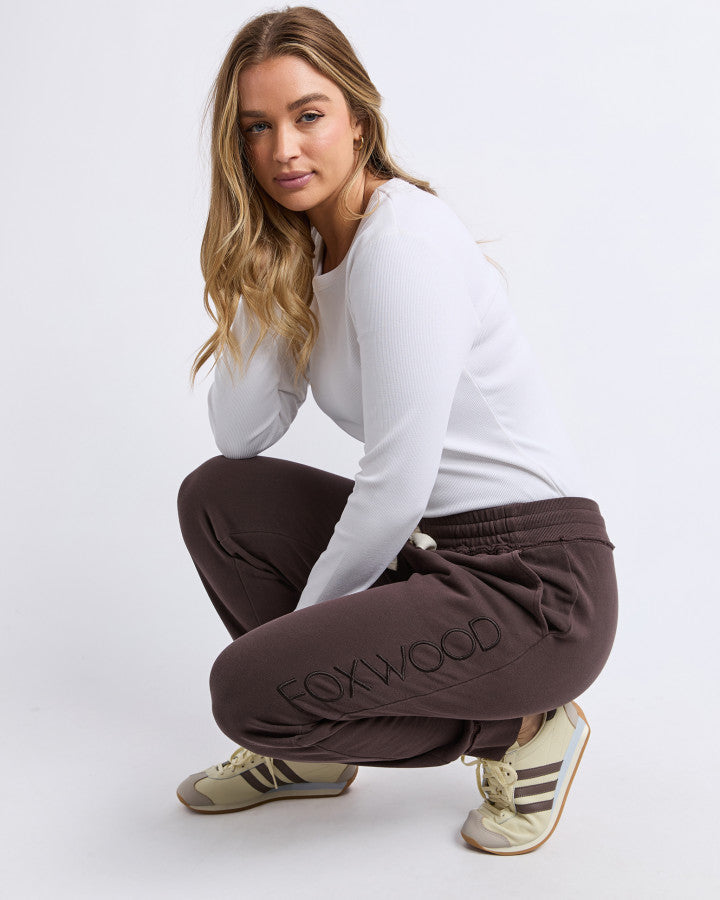 Simplified Track Pant - Coffee