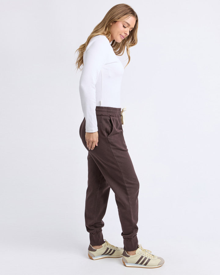 Simplified Track Pant - Coffee