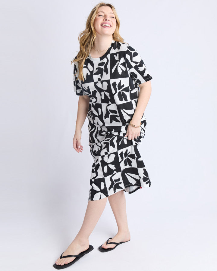 Splice Dress - Yardage Print