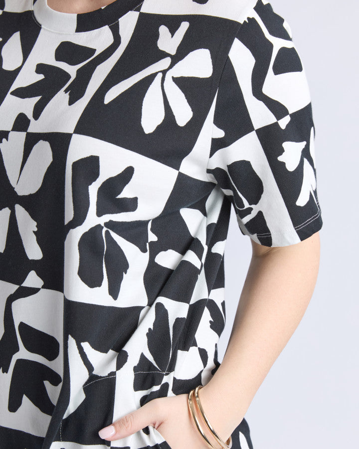 Splice Dress - Yardage Print