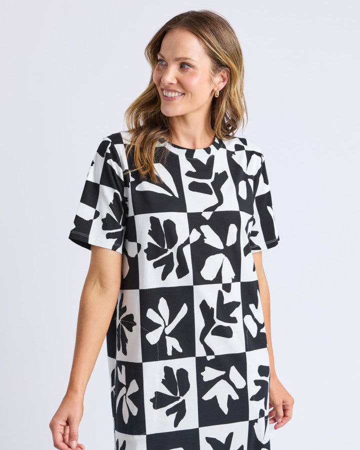 Splice Dress - Yardage Print
