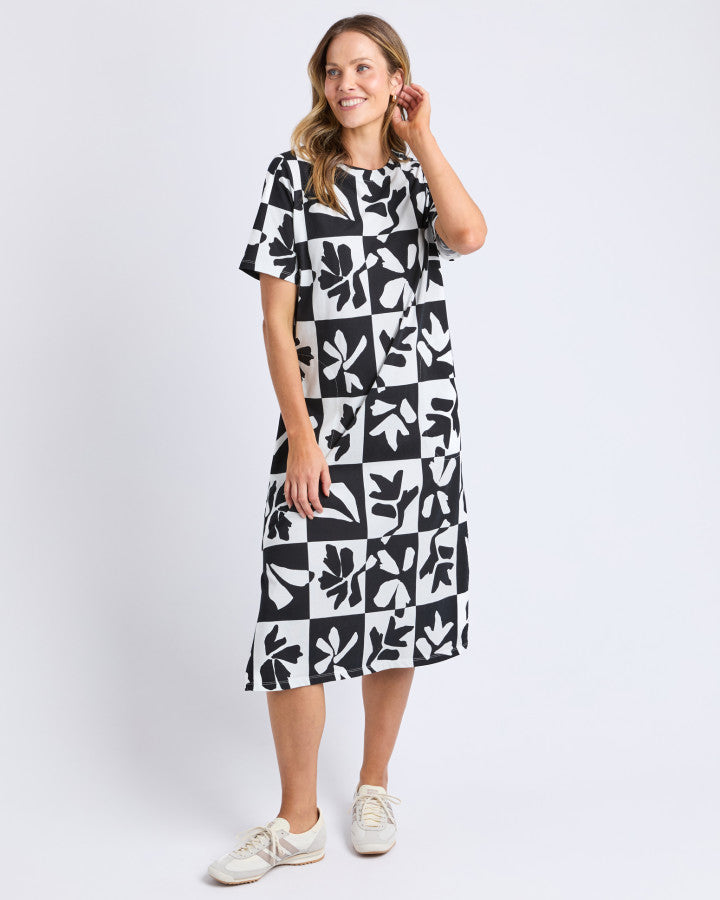 Splice Dress - Yardage Print