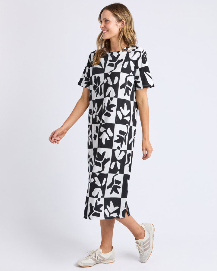 Splice Dress - Yardage Print