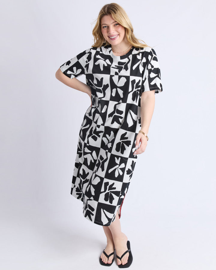 Splice Dress - Yardage Print