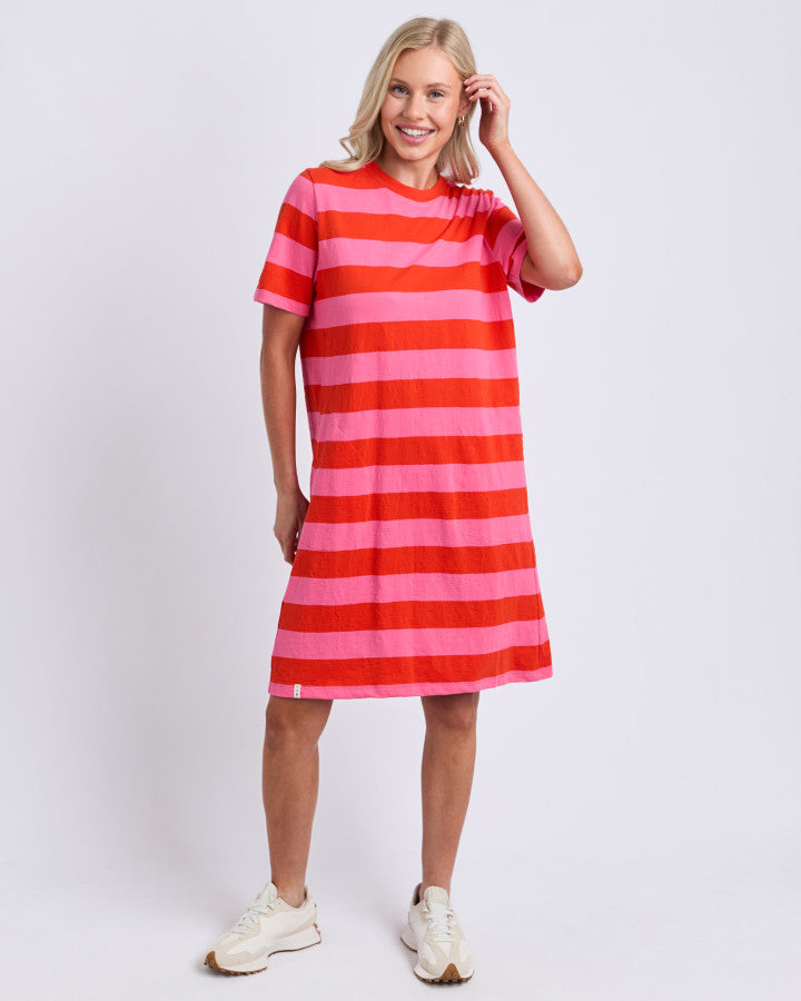 SPRITZ STRIPE DRESS