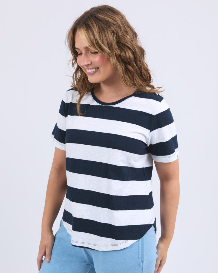 SPRITZ STRIPE Short Sleeve TEE