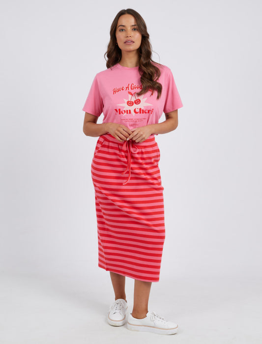 Sunset Stripe Skirt